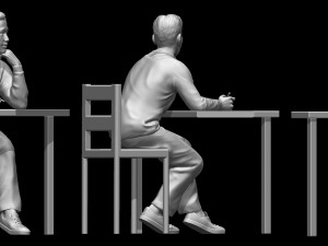 man 3Dプリントモデル