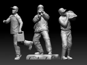 Uomo Modello di stampa 3D