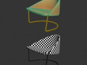 circle hair 3D Model