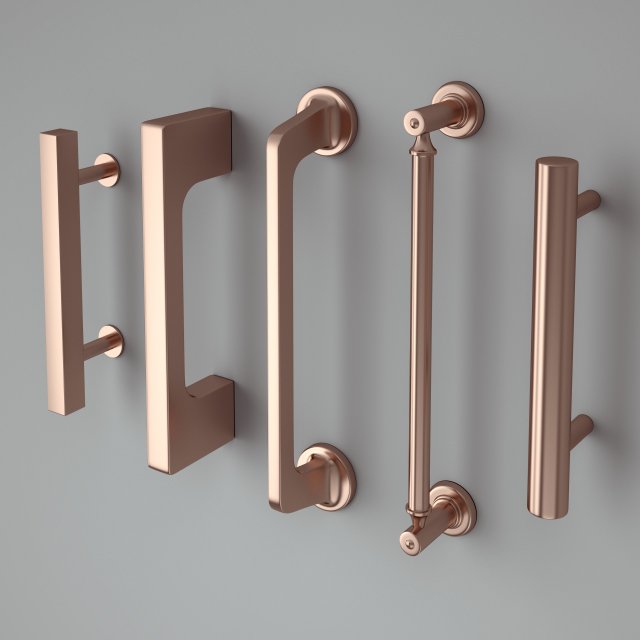 cabinets handle Modelo 3D .c4d .max .obj .3ds .fbx .stl .blend 