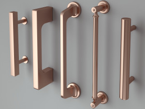cabinets handle 3D 모델