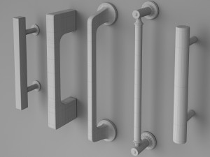 cabinets handle Modelo 3D