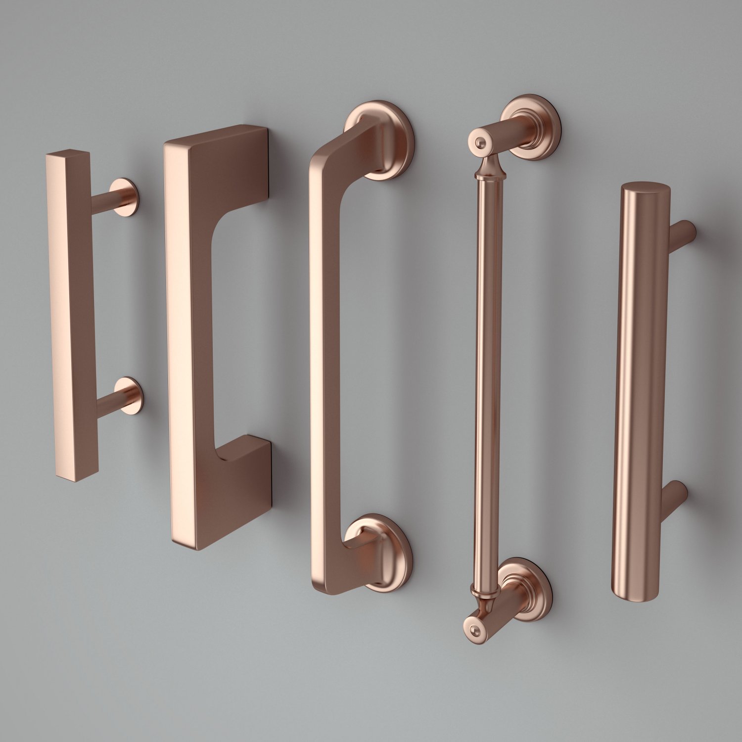 handle 3D Model in Door 3DExport