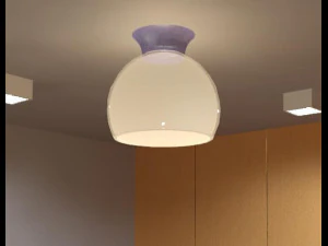 천장 조명 3D 모델