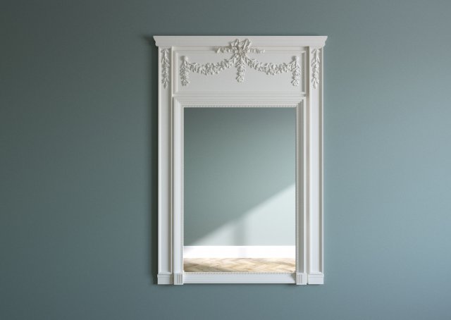 pier glass mirror Modèle 3D .c4d .max .obj .3ds .fbx .stl .blend 