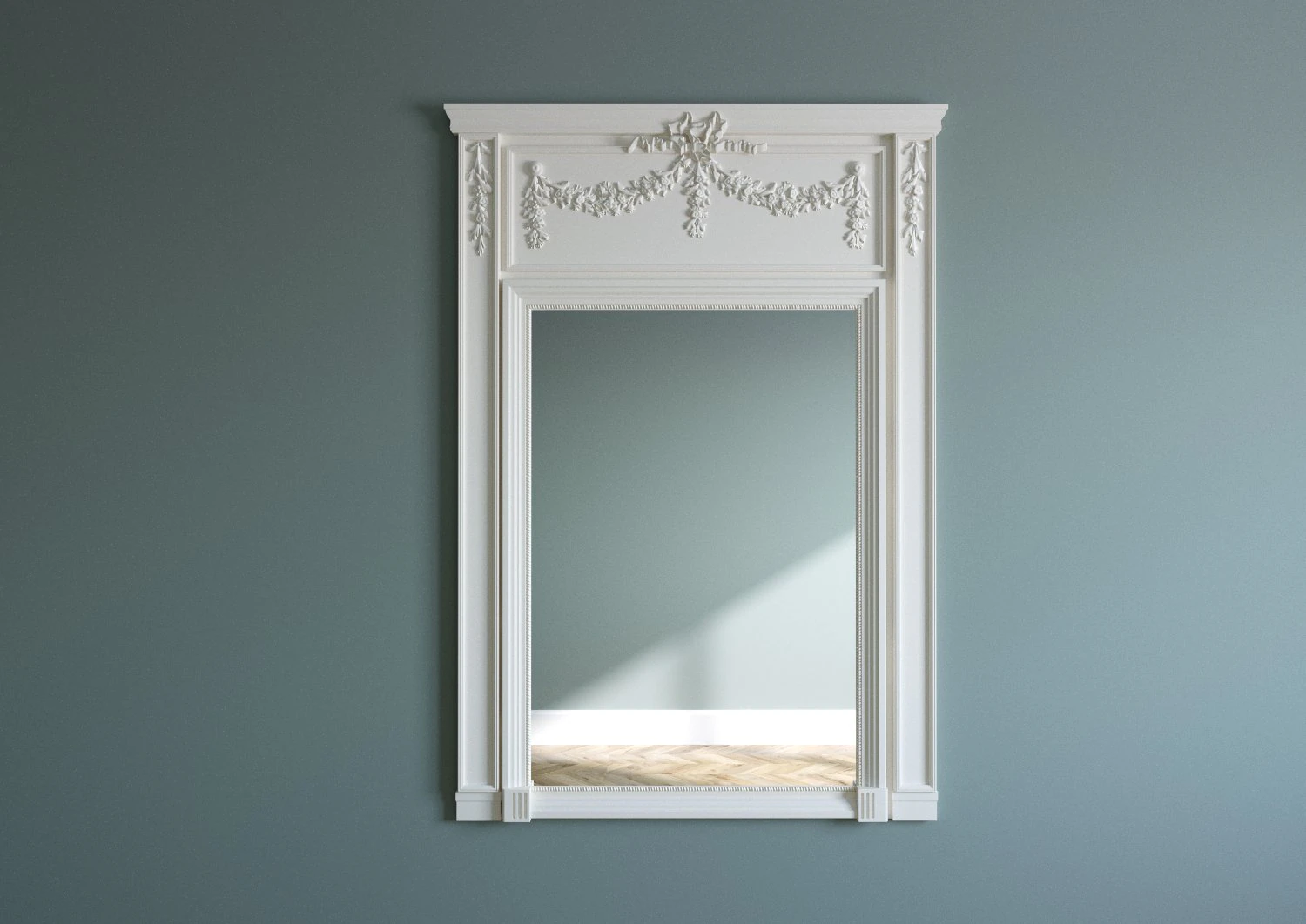 pier glass mirror 3D Model .c4d .max .obj .3ds .fbx .stl .blend 