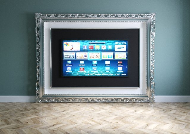 tv furniture baguette 3D Model .c4d .max .obj .3ds .fbx .stl .blend