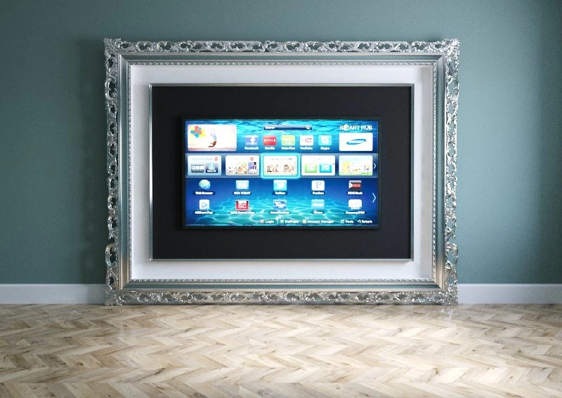 tv furniture baguette 3D Model .c4d .max .obj .3ds .fbx .stl .blend 