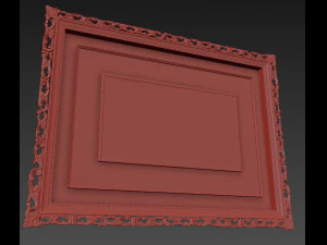 tv furniture baguette 3D Model