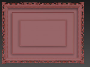 tv furniture baguette 3D Model