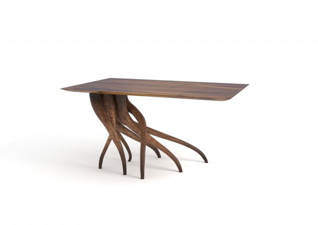 table wood 2 Modelo 3D .c4d .max .obj .3ds .fbx .stl .blend 