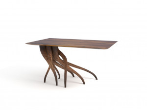 table wood 2 3D Model