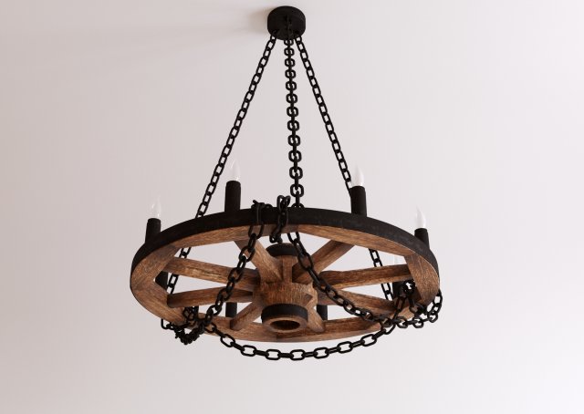 lamp wheel Modelo 3D .c4d .max .obj .3ds .fbx .stl .blend 