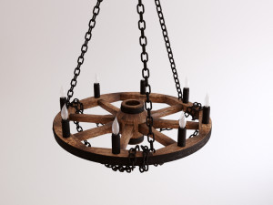 lamp wheel Modelo 3D