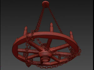 lamp wheel 3D Model