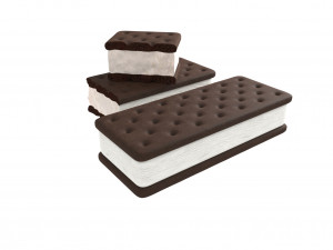 ice cream sandwich 3D Model