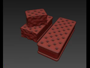 ice cream sandwich 3D Model