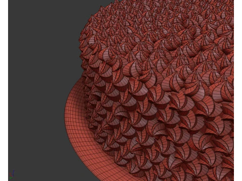 Tęczowe Ciasto Model 3D