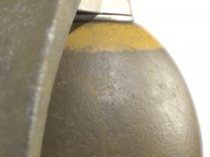 american frag hand grenade m26 Model 3D