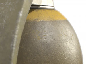 american frag hand grenade m26 3D Model