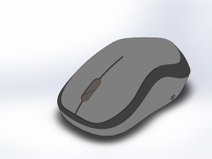 mouse housing 3d printed model 3D मॉडल
