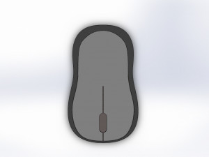 mouse housing 3d printed model 3D मॉडल