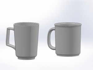 mugs 3d printed model 3D Print Model