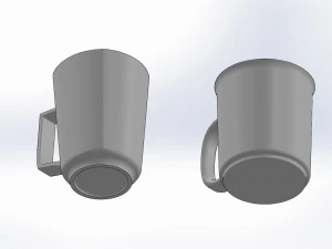 mugs 3d printed model 3D Print Model