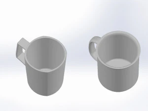 mugs 3d printed model 3D Print Model