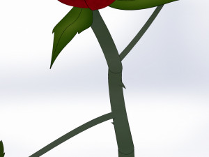 rose flower 3D 打印模型