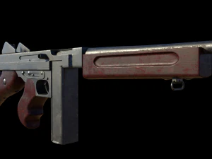 mitragliatore thompson m1928a1 Modello 3D