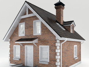 cottage 3D-Modell