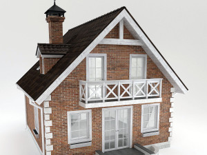 cottage 3D-Modell