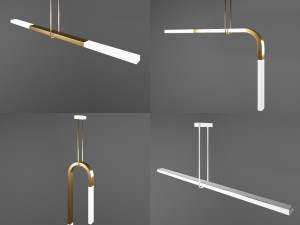 minimal light led 3D मॉडल