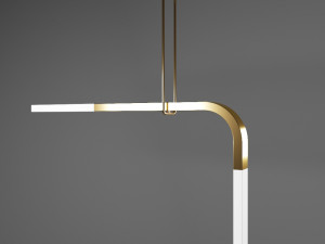 minimal light led 3D Model