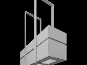 wood light 2 3D Model