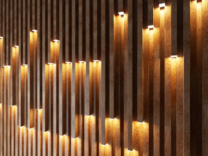 wall decorate light 2 3D Model