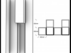 wall decorate light 2 3D Model