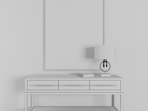 console 3D Model
