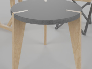 3 tables 3Dモデル