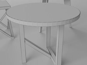 3 tables 3Dモデル