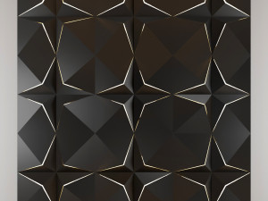 3d panel 02 3D Model