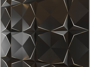 3d panel 02 3D Model