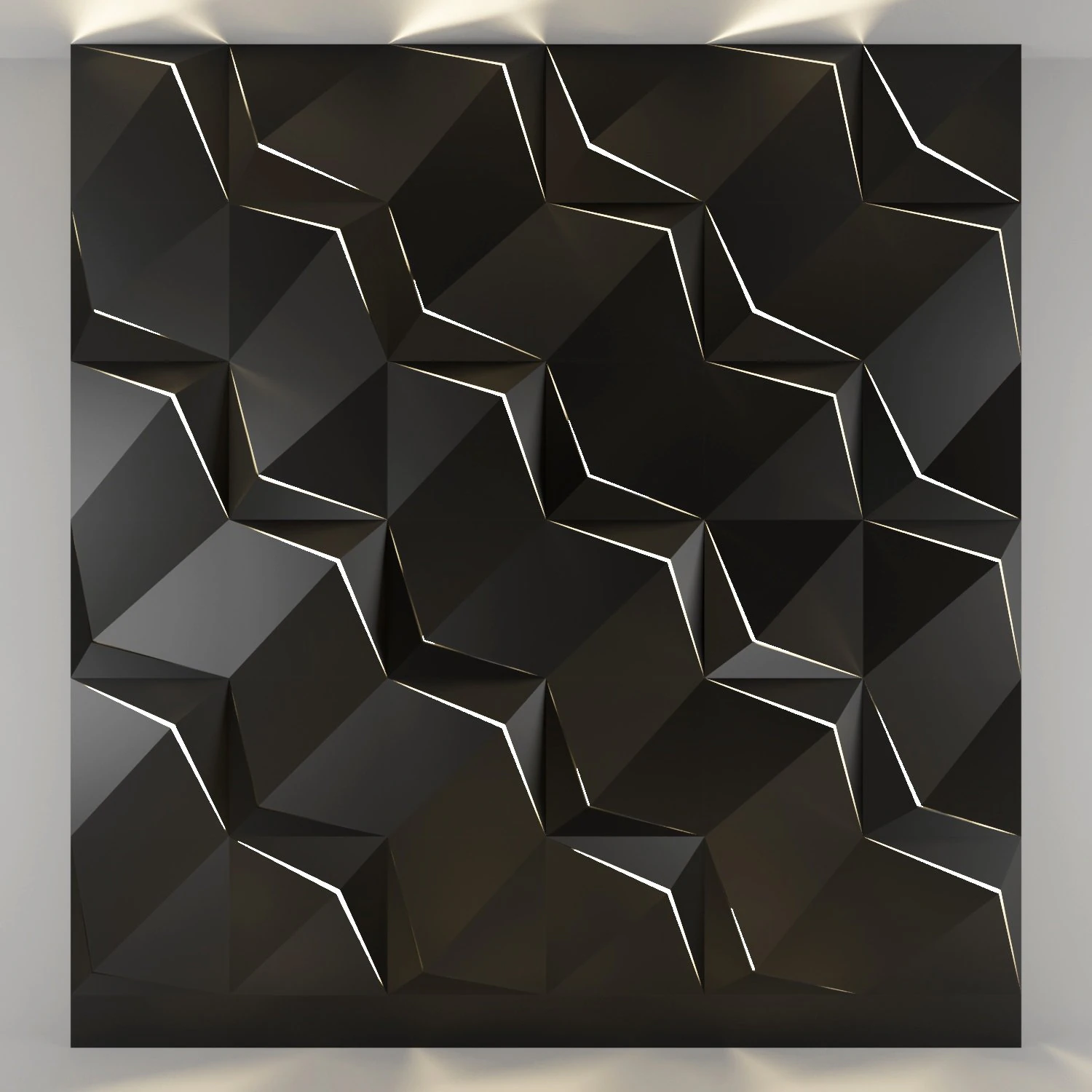 3d panel 03 3D Model .c4d .max .obj .3ds .fbx .stl .blend 