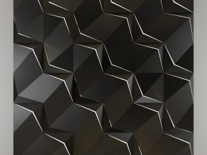 3d panel 03 3D Model
