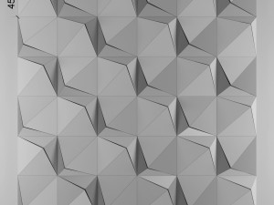3d panel 03 3D 모델