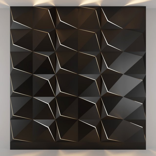 3d panel 04 Modèle 3D .c4d .max .obj .3ds .fbx .stl .blend