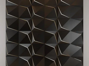 painel 3d 04 Modelo 3D