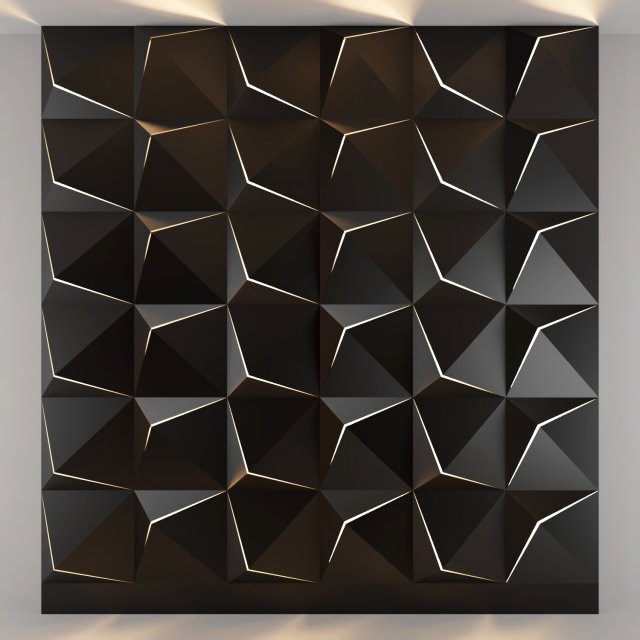 3d panel 05 Modelo 3D .c4d .max .obj .3ds .fbx .stl .blend 