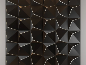 3d panel 05 3D Model